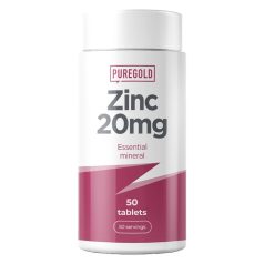 PureGold Zinc 20mg 50 tabletta