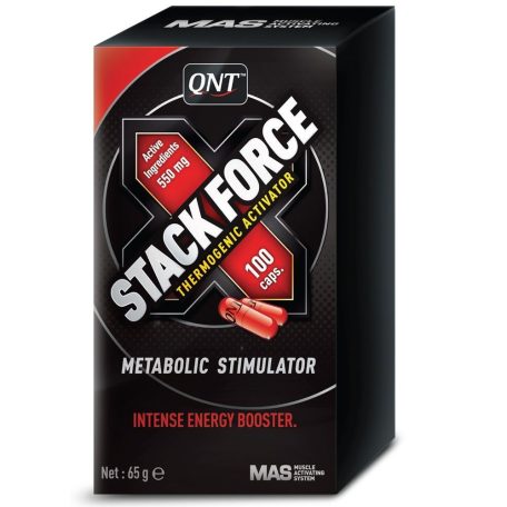 QNT Stack Force - 100 kapszula termogenikus fogyasztószer