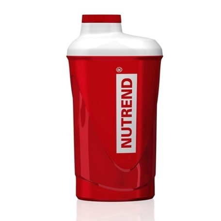 Nutrend Shaker piros 600 ml edzés kiegészítő termék sportolóknak