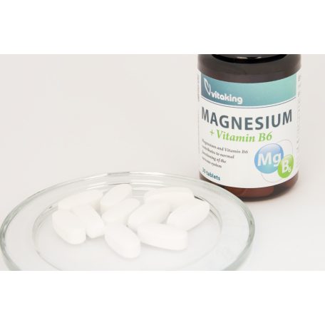 Vitaking Magnézium Citrát  + B6-vitamin 30 tabletta