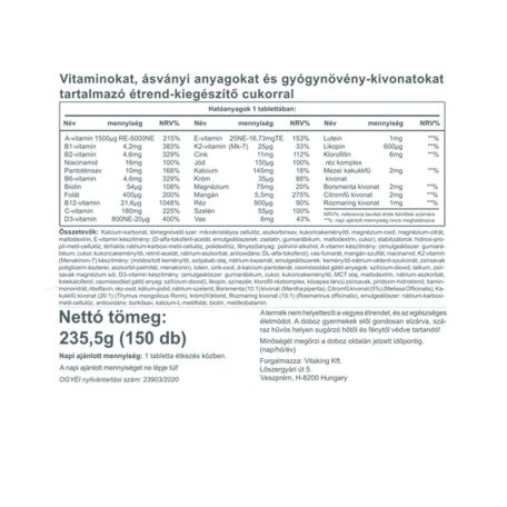 Vitaking Daily One Multivitamin 150 tabletta