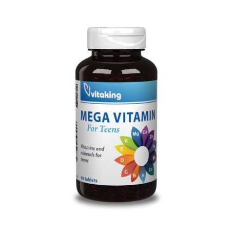 Vitaking Mega Vitamin Tiniknek 90 tabletta