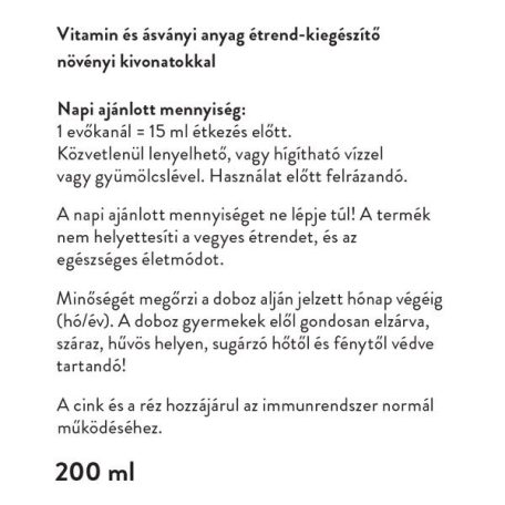Vitaking Echinax szirup gyerekeknek 200ml