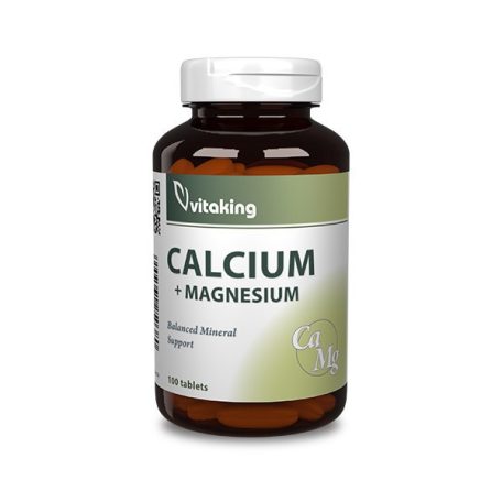 Vitaking Kalcium+Magnézium 500/250 - 100 tabletta