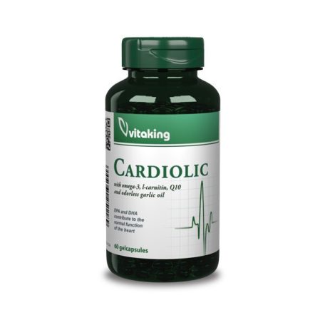 Vitaking Cardiolic 60 gélkapszula