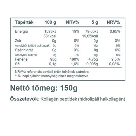 Vitaking Halkollagén Italpor Natúr 150g