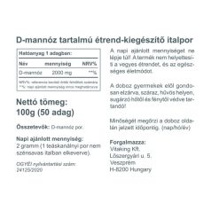 Vitaking D-Mannose por 100g