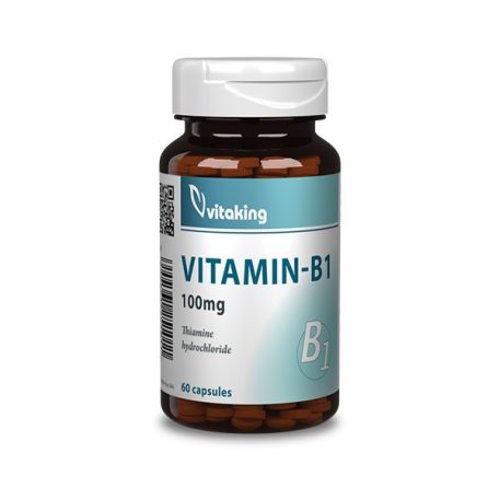 Vitaking B1-100mg 60 gélkapszula