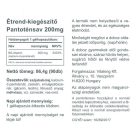 Vitaking B5 - Pantoténsav 200mg 90 gélkapszula