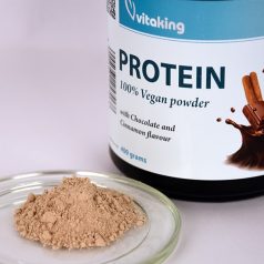 Vitaking Vegan Protein csoki-fahéj 400g