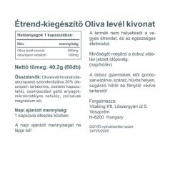 Vitaking Olajfalevél kivonat 500mg 60 kapszula