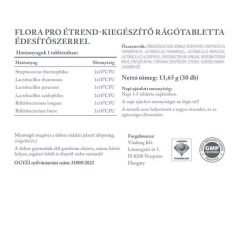 Vitaking FloraPro élőflórás  30 rágótabletta