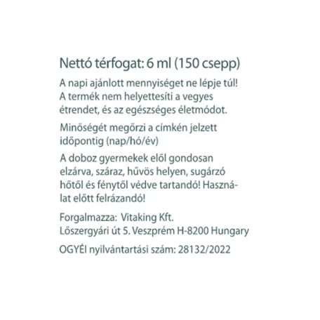 Vitaking FFLORA10 élőflórás készítmény 6ml