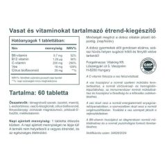 Vitaking Vas Biszglicinát komplex 60 tabletta