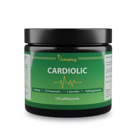 Vitaking Cardiolic 120 gélkapszula