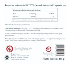 Vitaking Kreatin Monohidrát 255g