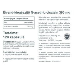 Vitaking NAC-390 390mg 120 kapszula