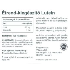 Vitaking Lutein 20mg 120 kapszula