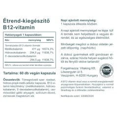 Vitaking B12-vitamin 1000mcg 60 kapszula