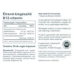 Vitaking B12-vitamin 1000mcg 90 kapszula