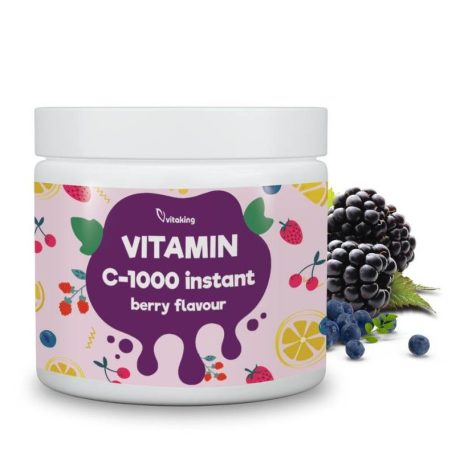 Vitaking Instant Supreme C-vitamin 400g Szeder íz