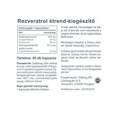 Vitaking Rezveratrol Extra 80 kapszula