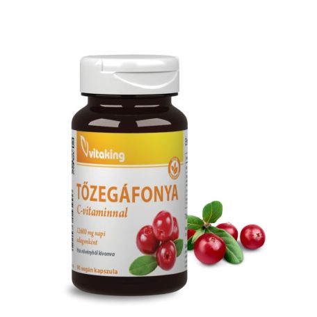 Vitaking TőzegÁfonya 504mg 90 kapszula