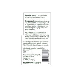 Vitaking Stevia 150 tabletta