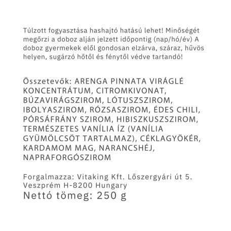 Vitaking Fitt Cukor 250g