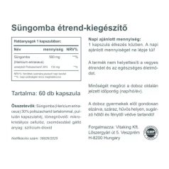 Vitaking Süngomba 500mg 60 kapszula