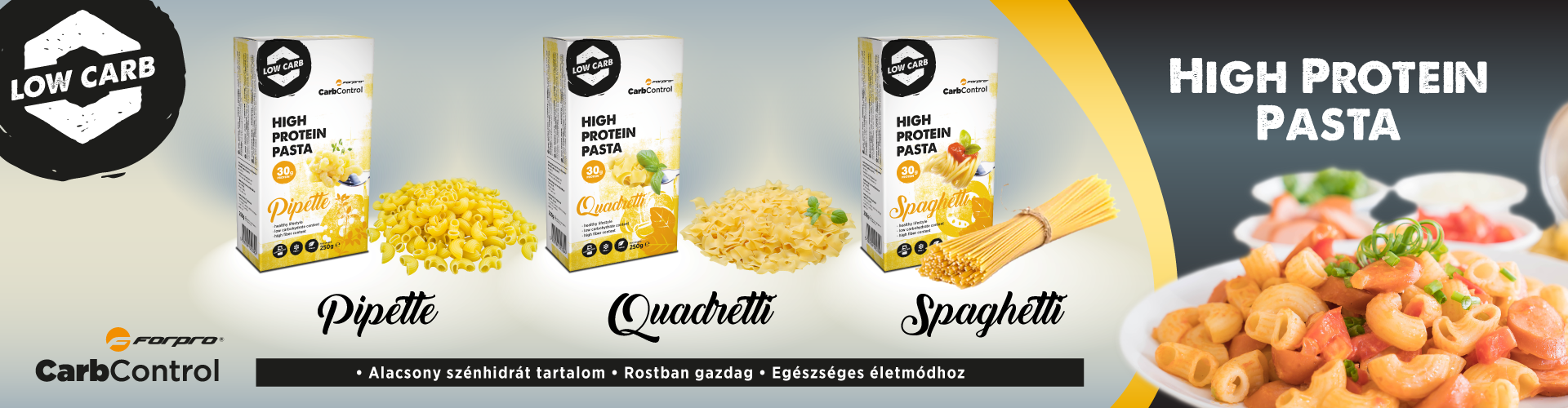 ForPro High Protein Pasta protein tészták